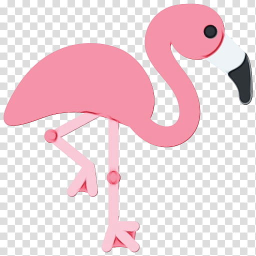 flamingo m pink m animal figurine beak meter, Watercolor, Paint, Wet Ink, Biology, Science transparent background PNG clipart