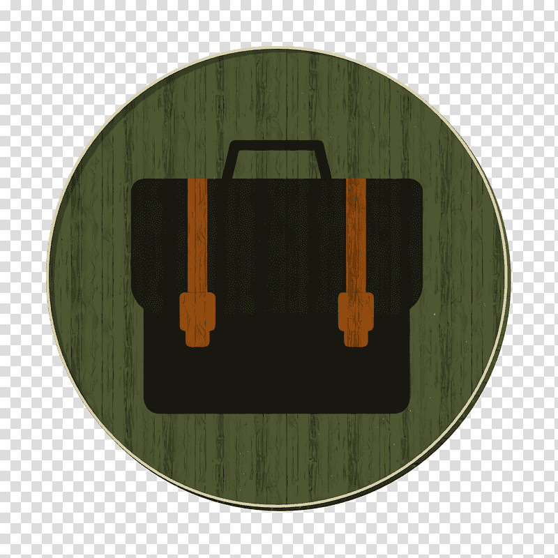 Modern Education icon Portfolio icon Suitcase icon, Green, Meter transparent background PNG clipart