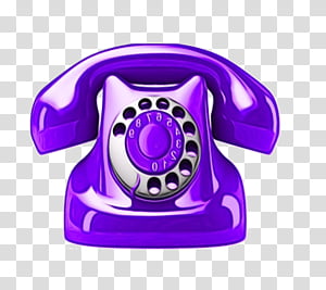 Telephone, Purple, Violet, Magenta transparent background PNG clipart thumbnail