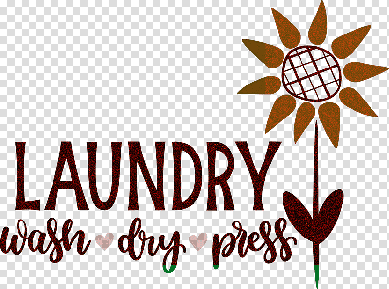Laundry Wash Dry, Press, Logo, Leaf, Flower, Meter, Tree transparent background PNG clipart