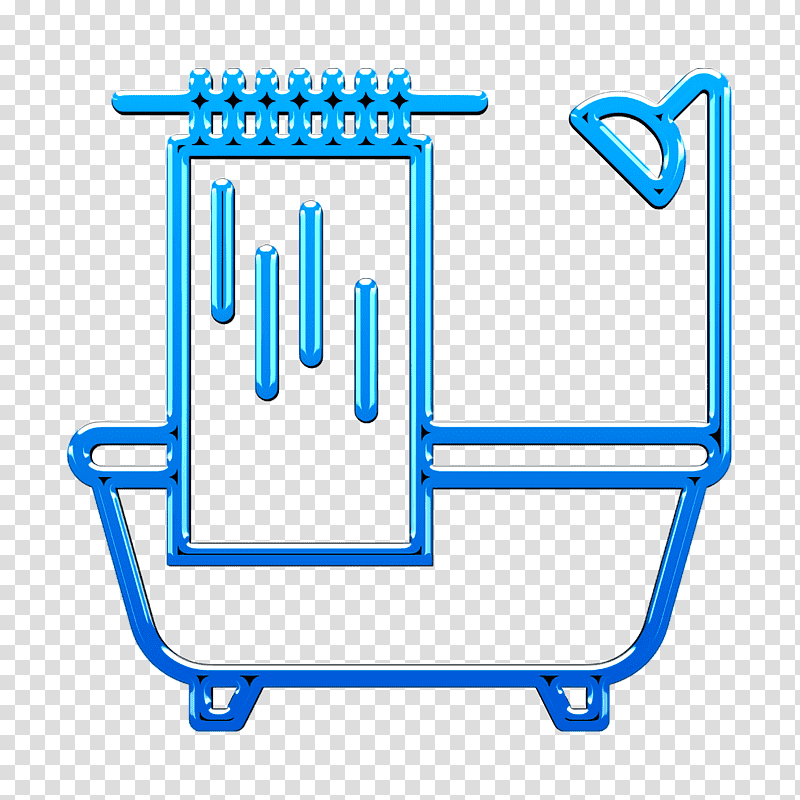 Household Set icon Bathtub icon Bathroom icon, Hot Tub, Cleaning, Plumbing, Shower, Curtain, Bedroom transparent background PNG clipart
