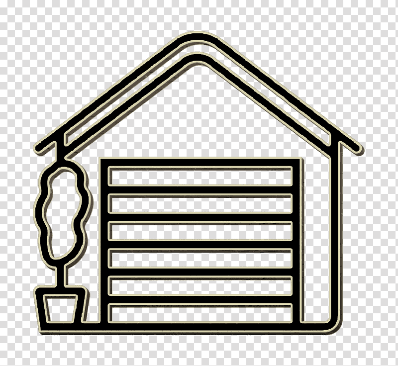 Garage icon Household Set icon, , Self Storage, Royaltyfree, Logo transparent background PNG clipart