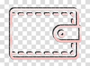 Wallet icon Restaurant Elements icon, Line, Meter, Computer Hardware, Geometry, Mathematics transparent background PNG clipart thumbnail