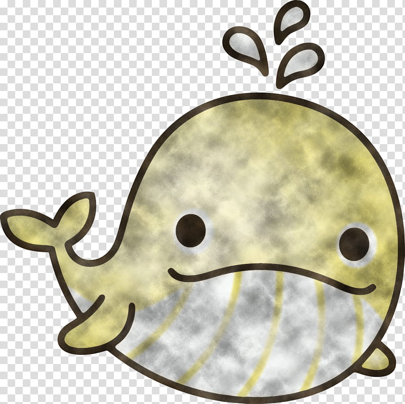 cartoon head smile, Baby Whale, Cartoon Whale transparent background PNG clipart