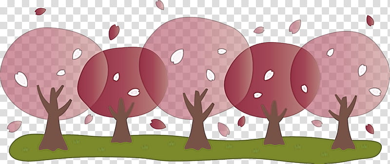 abstract spring trees abstract spring, Pink, Cartoon, Leaf, Animation, Grass, Branch, Plant transparent background PNG clipart
