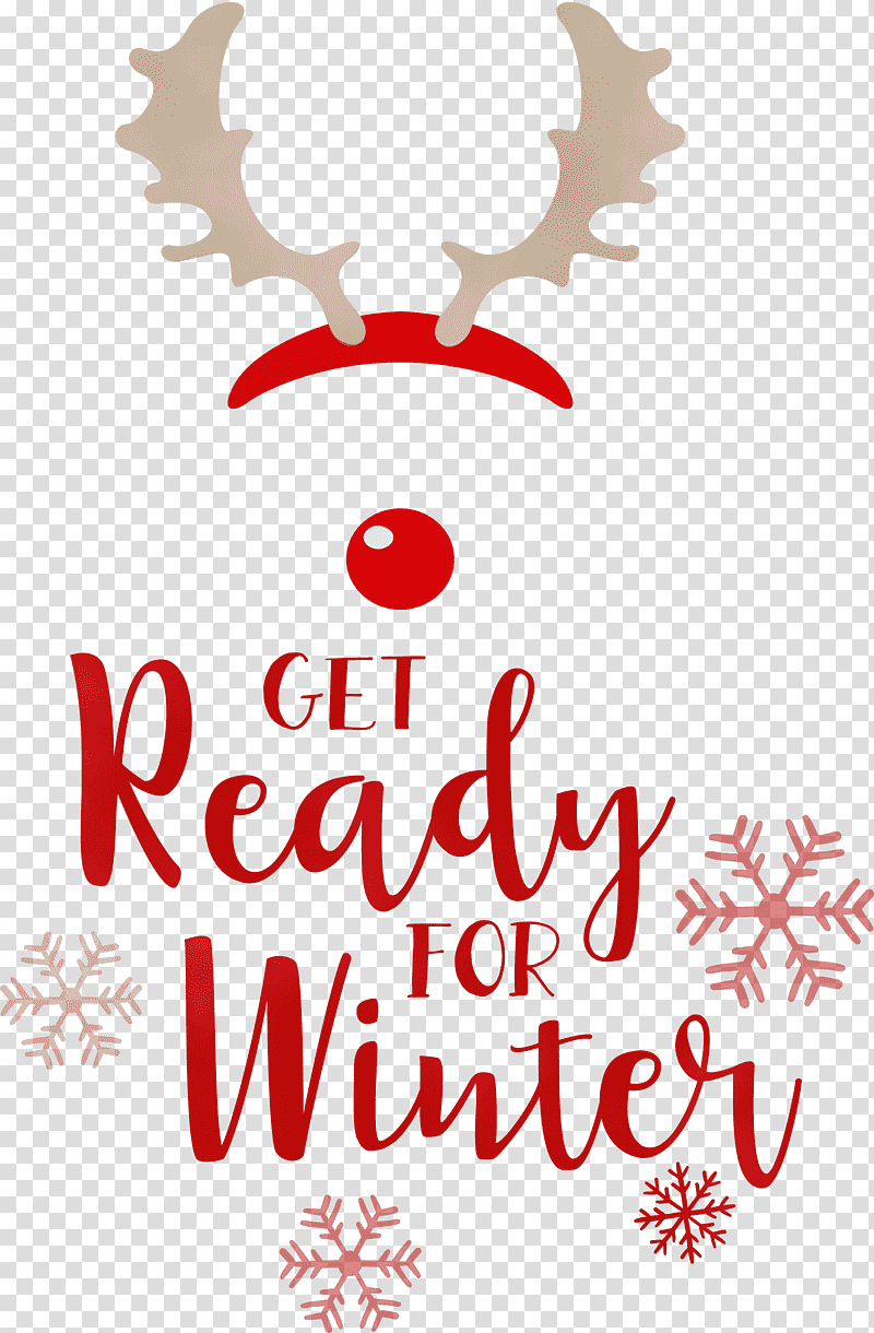 Christmas Day, Get Ready For Winter, Winter
, Watercolor, Paint, Wet Ink, Calligraphy transparent background PNG clipart