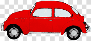 volkswagen beetle car compact car, Watercolor, Paint, Wet Ink, Supercar, Classic Car, Vintage Car transparent background PNG clipart thumbnail