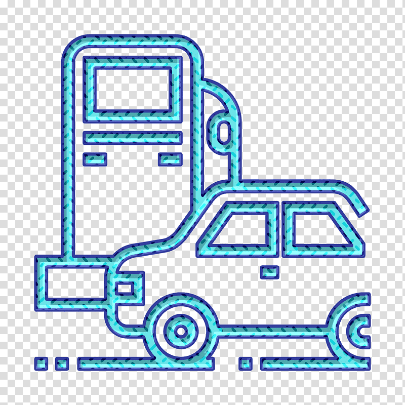 Gas station icon Car service icon Refuel icon, Line, Meter, Geometry, Mathematics transparent background PNG clipart