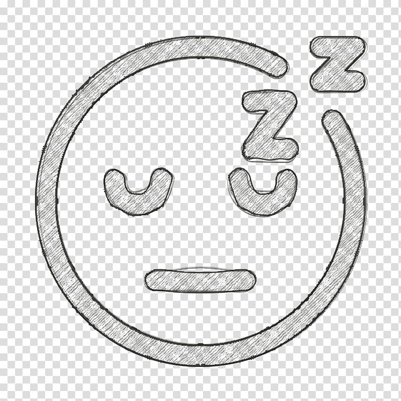 Smiley icon Smiley and people icon Sleeping icon, Line Art, Angle, Emoticon, Area, Meter transparent background PNG clipart