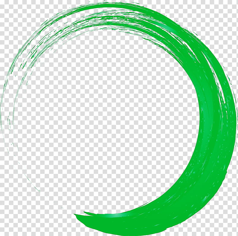 green circle, BRUSH FRAME, Watercolor Frame transparent background PNG clipart