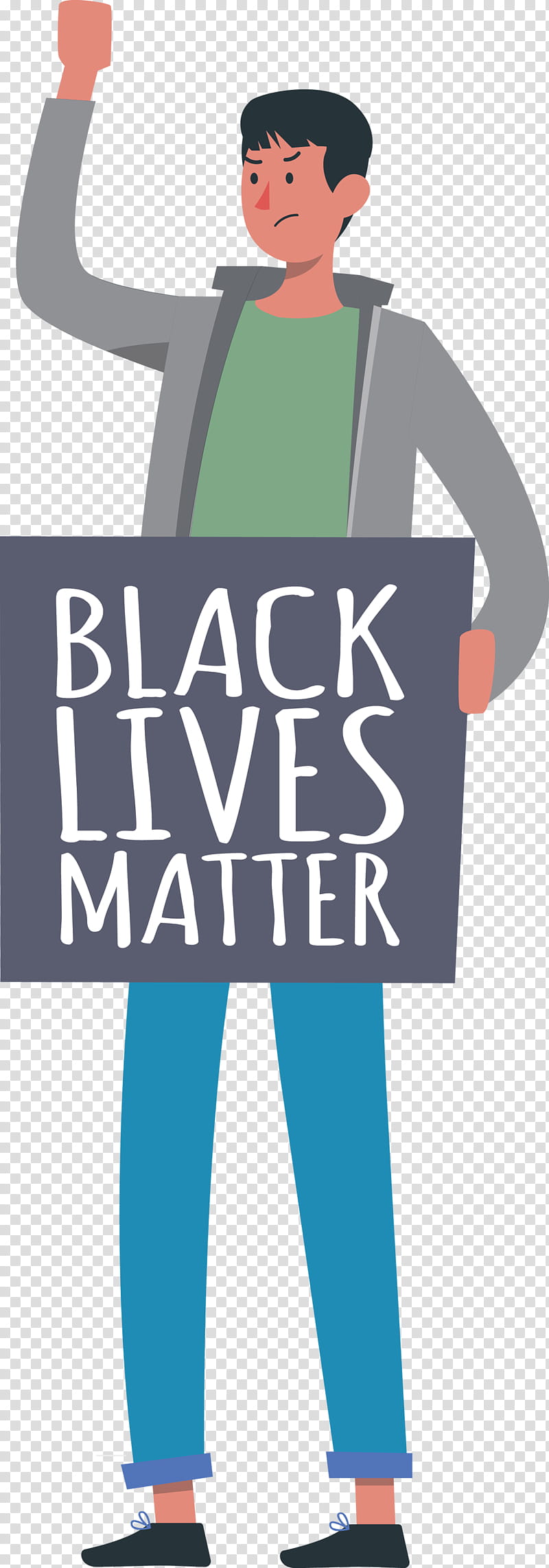 Black Lives Matter STOP RACISM, Drawing, Cartoon, Line Art, Logo, Silhouette, Poster, Pixel Art transparent background PNG clipart