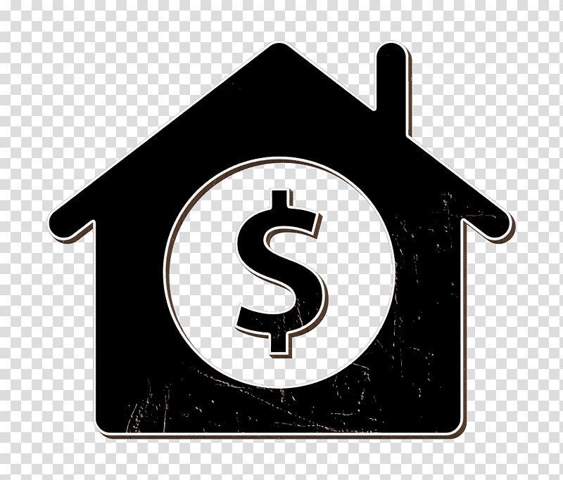 commerce icon Dollar icon House price symbol icon, Home Icons Icon, Dollar Sign, Logo, Soldier, Blog transparent background PNG clipart