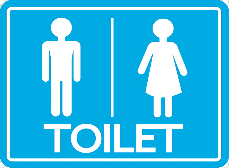 Toilet sign, Public Toilet, Gender Symbol, Bathroom, Logo transparent background PNG clipart