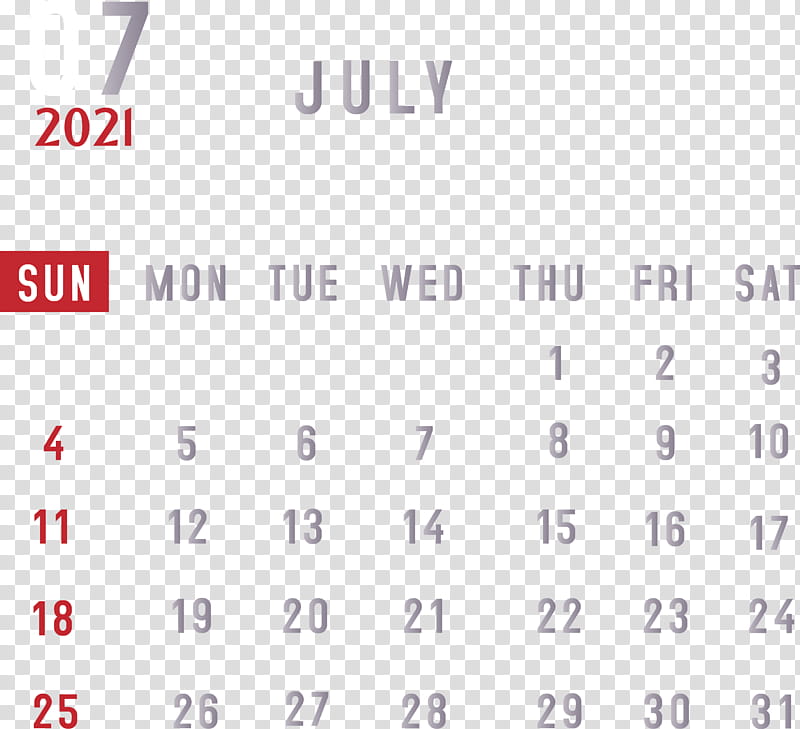 July 2021 Printable Calendar 2021 monthly calendar Printable 2021 Monthly Calendar Template, Angle, Line, Samsung, Point, Meter, Calendar System, Area transparent background PNG clipart