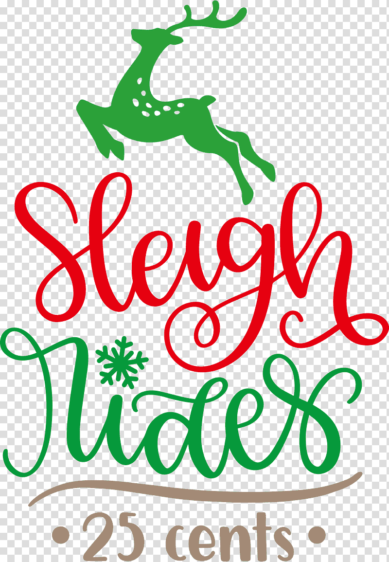 Sleigh Rides Deer reindeer, Christmas , Logo, Leaf, Meter, Mtree, Line transparent background PNG clipart