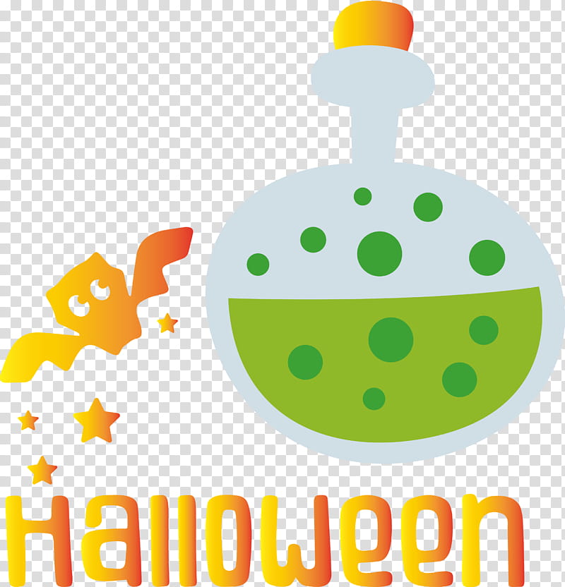 Happy Halloween Halloween, Halloween , Logo, Green, Meter, Line, Moon transparent background PNG clipart