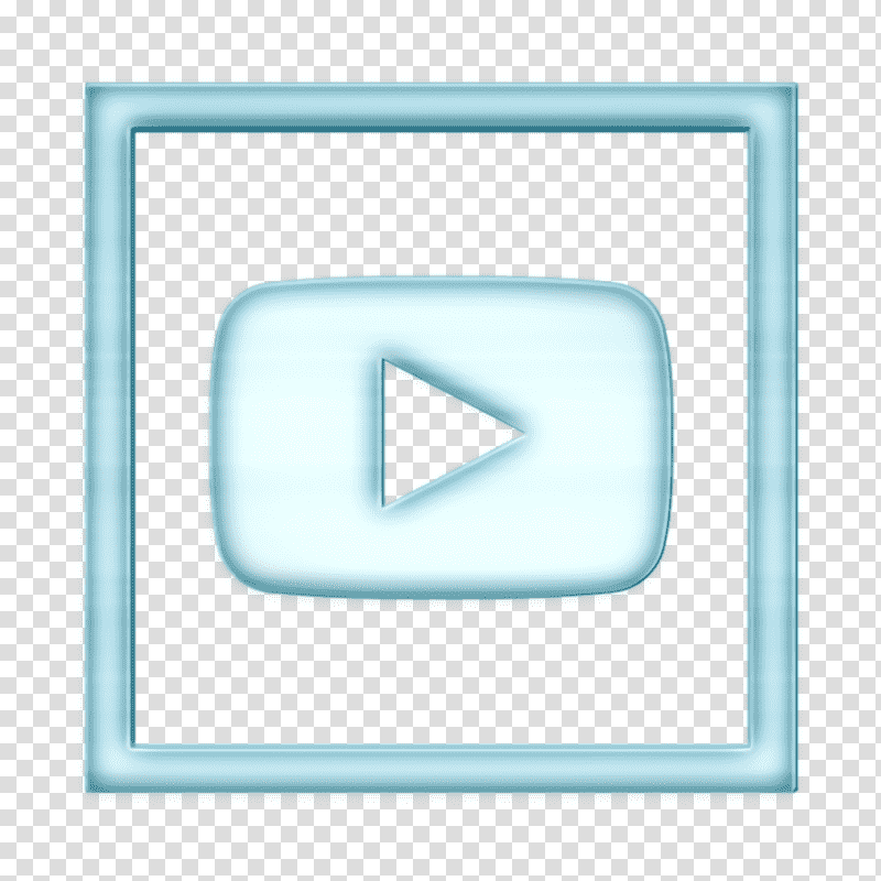 Social Media Logo icon Video player icon Youtube icon, Meter, Number, Square Meter, Armsel Striker, Mathematics, Geometry transparent background PNG clipart