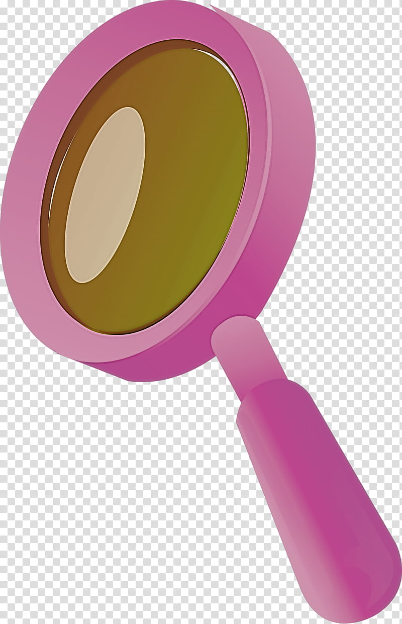 Magnifying glass magnifier, Magenta, Pink, Violet, Baby Toys, Material Property, Makeup Mirror, Circle transparent background PNG clipart