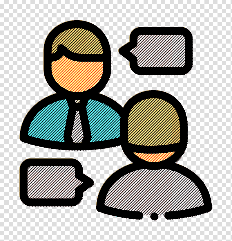 Business icon Discuss icon, Gratis, Cover Art, Discussion transparent background PNG clipart