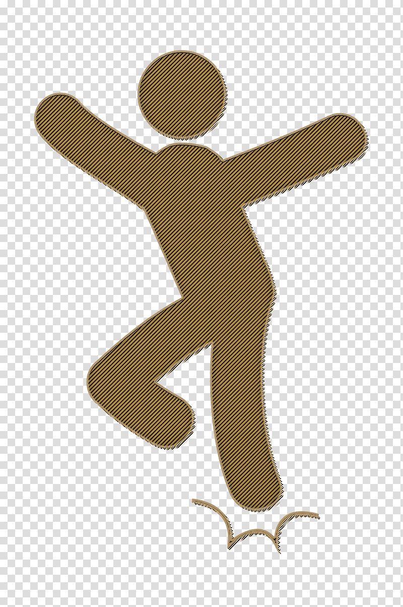 Humans 2 icon Jump icon Jumping Man icon, People Icon, Line Art, Cartoon, Bungee Jumping, Foot, Silhouette transparent background PNG clipart