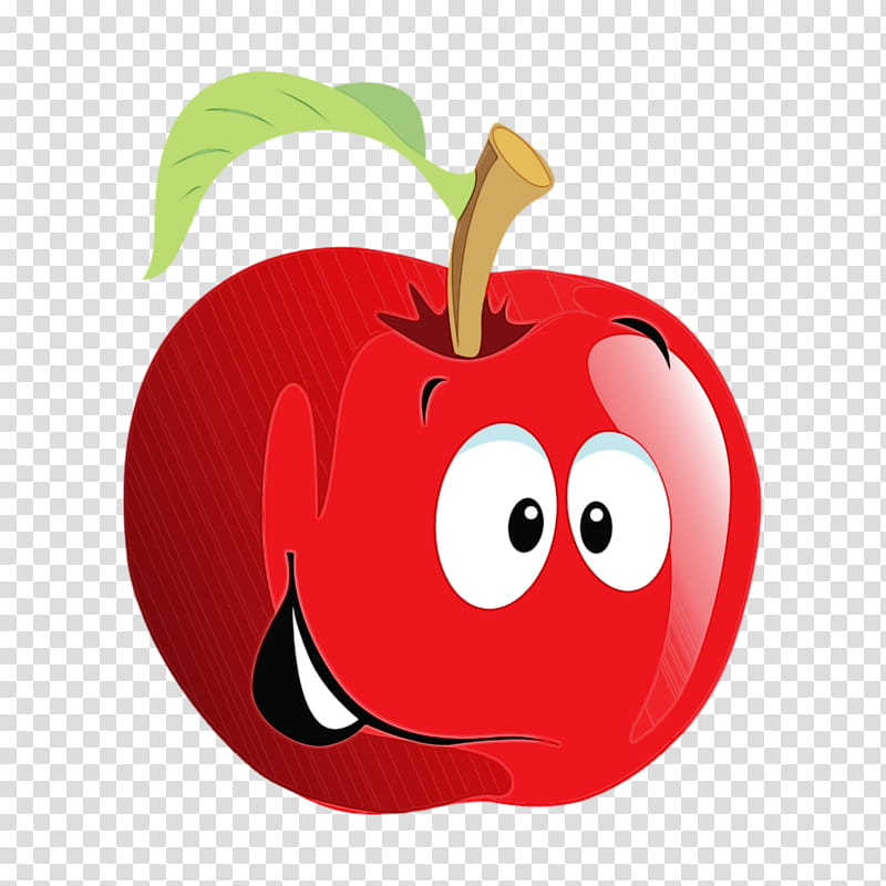 cartoon drawing apple animation humour, Watercolor, Paint, Wet Ink, Cartoon, Apple Tv transparent background PNG clipart