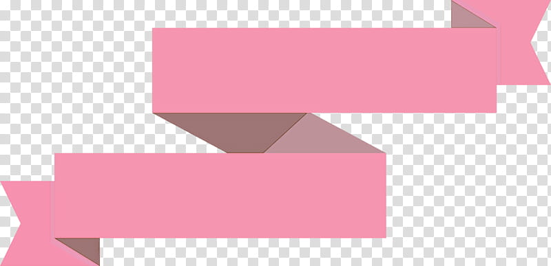 Ribbon Multiple Ribbon, Pink, Line, Material Property, Magenta, Rectangle, Paper, Square transparent background PNG clipart