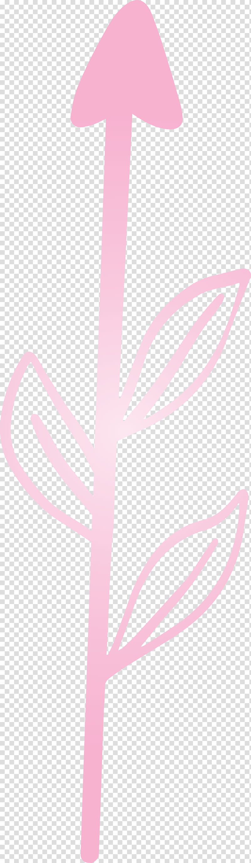 boho arrow Cute Arrow, Pink, Line, Plant, Magenta, Flower transparent background PNG clipart