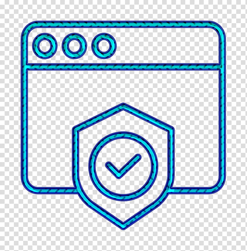 Seo and web icon Shield icon Cyber icon, Line, Text, Symbol, Electric Blue, Sign, Rectangle transparent background PNG clipart