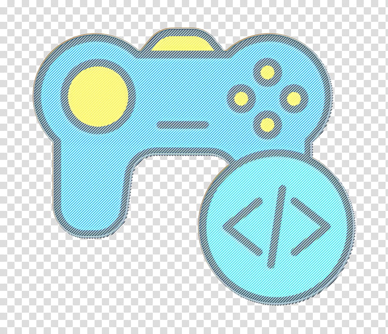 Coding icon Game icon, Yellow, Game Controller, Technology, Playstation Accessory, Playstation 3 Accessory, Video Game Accessory transparent background PNG clipart
