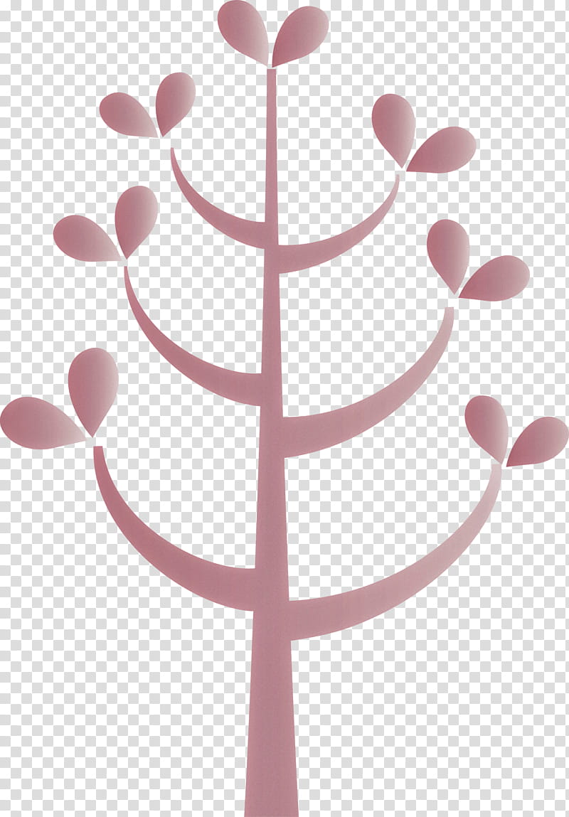 pink, Cartoon Tree, Abstract Tree, Tree transparent background PNG clipart