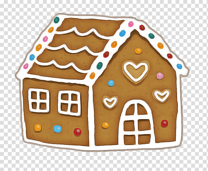 Christmas ornament, Gingerbread House, Dessert, Graham Cracker, Christmas Day transparent background PNG clipart