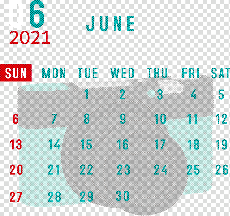 June 2021 Calendar 2021 Calendar June 2021 Printable Calendar, Aqua M, Meter, Diagram, Number, Microsoft Azure transparent background PNG clipart