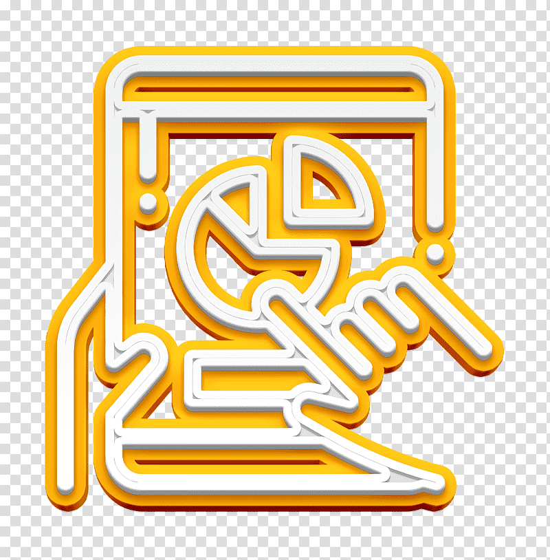 Technology icon Tablet icon Mass Production icon, Yellow, Line, Meter, Symbol, Mathematics, Geometry transparent background PNG clipart