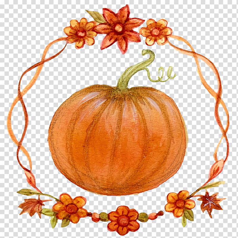 Pumpkin, Gourd, Winter Squash, Thanksgiving transparent background PNG clipart