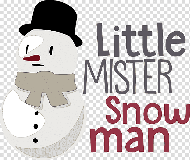 Little Mister Snow Man, Logo, Cartoon, Meter, Snowman, Behavior, Human transparent background PNG clipart