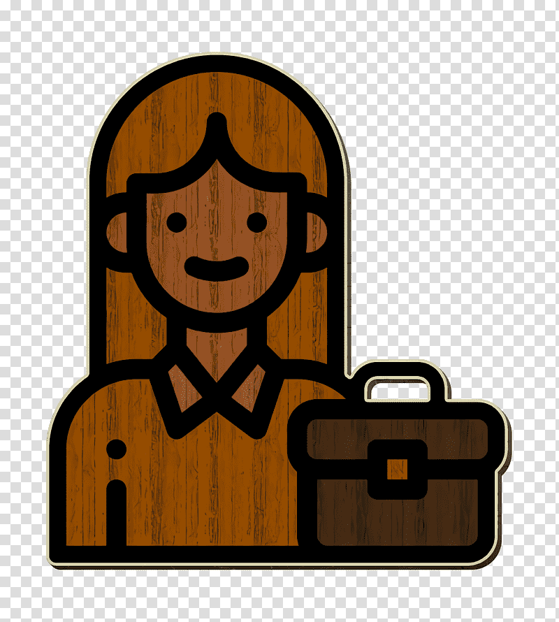 Family icon Worker icon Working woman icon, Gratis, Upbringing transparent background PNG clipart