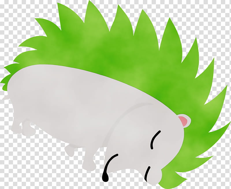 snout dog green tail leaf, Watercolor, Paint, Wet Ink, Plant Structure transparent background PNG clipart