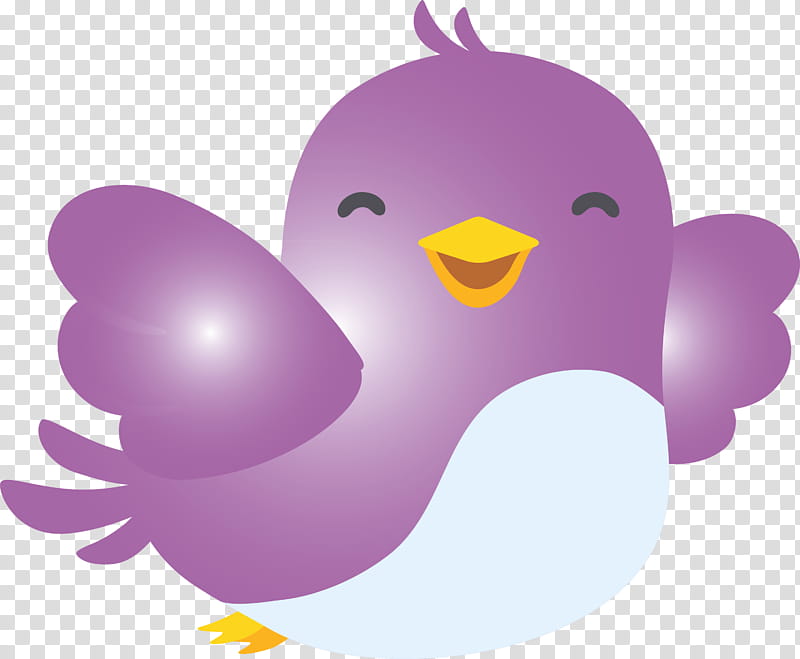 purple bird rubber ducky beak bath toy transparent background PNG clipart