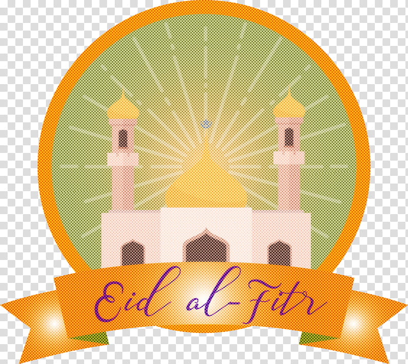 Eid al-Fitr Islamic Muslims, Eid Al Fitr, Ramadan, Eid Al Adha, Orange, Logo, Architecture, Event transparent background PNG clipart