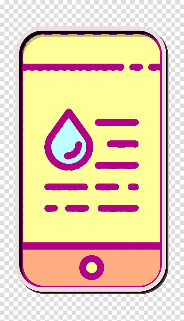 Smartphone icon Touch screen icon Water icon, Mobile Phone Accessories, Mobile Phone Case, Sign, Line, Symbol, Meter, Magenta Telekom transparent background PNG clipart