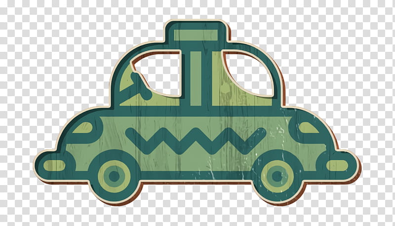 Cab icon Travel icon Taxi icon, Green, Baby Toys, Vehicle, Car transparent background PNG clipart