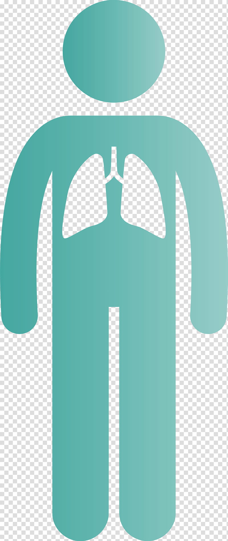 Lungs people Corona Virus Disease, Green, Turquoise, Aqua, Jersey, Tshirt, Sportswear, Teal transparent background PNG clipart