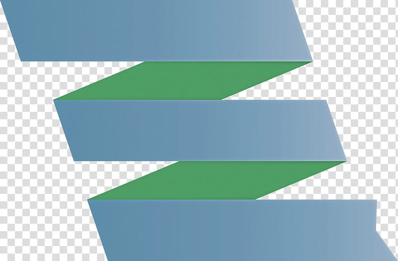 Ribbon Multiple Ribbon, Green, Blue, Turquoise, Aqua, Rectangle transparent background PNG clipart