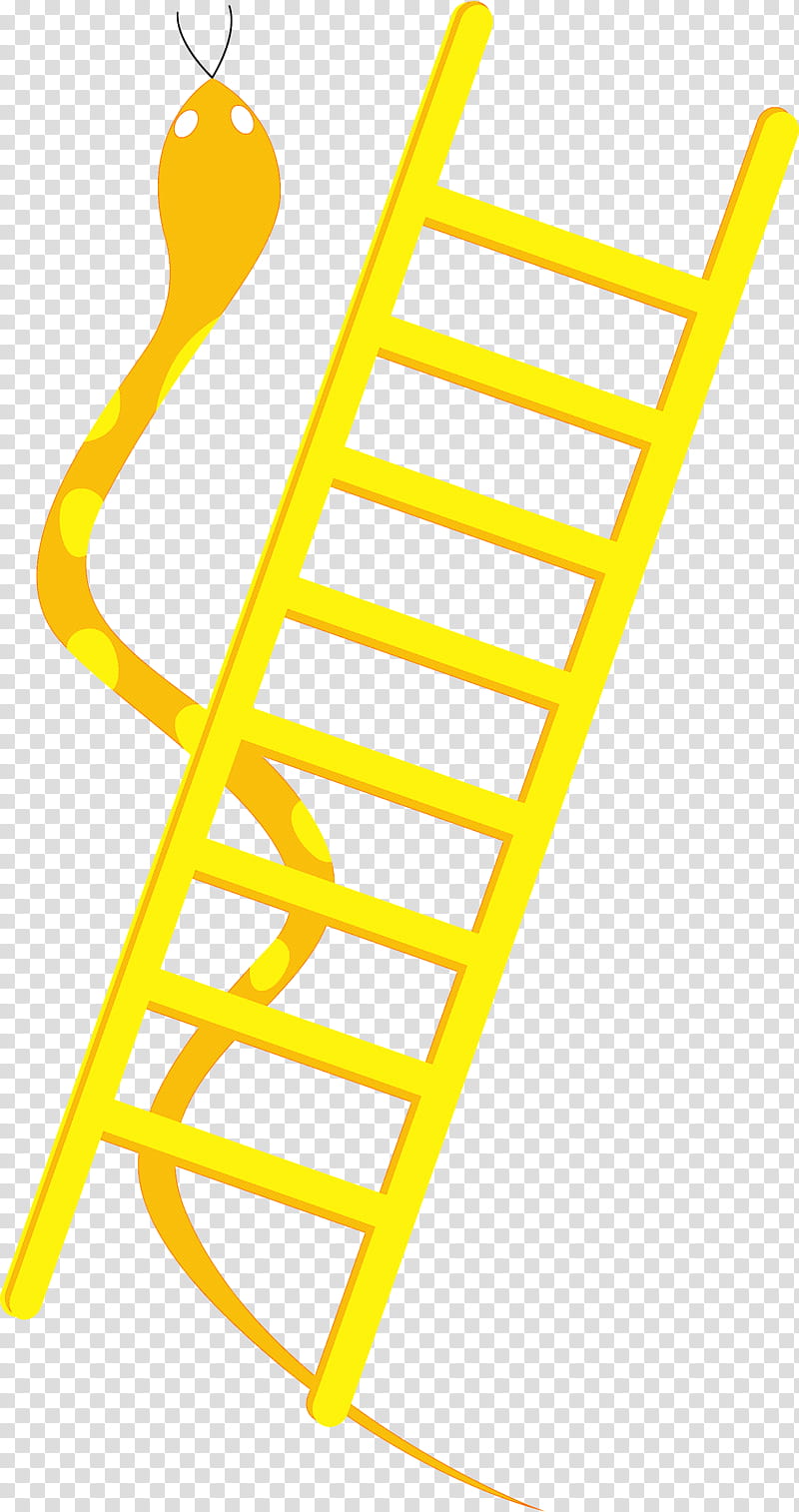 yellow ladder transparent background PNG clipart