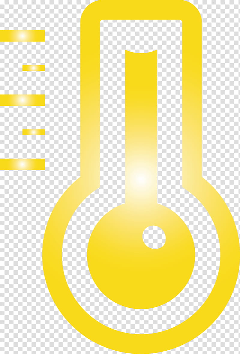 Temperature fever, Yellow, Line, Circle transparent background PNG clipart