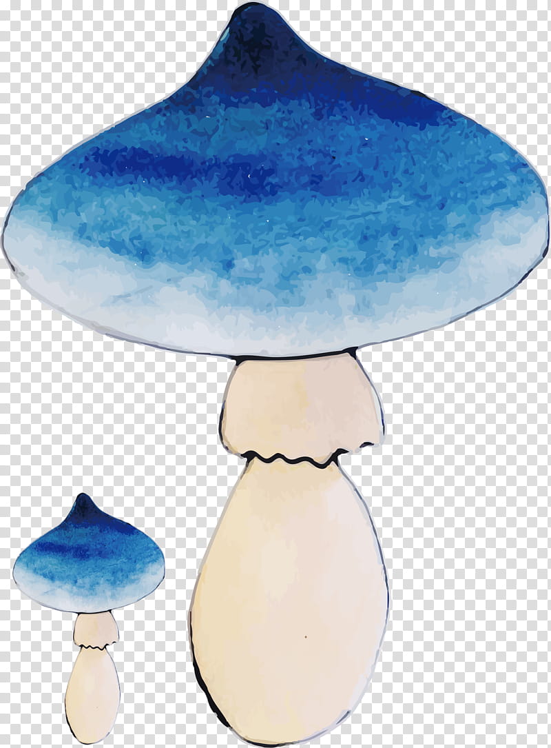 microsoft azure, Watercolor Mushroom transparent background PNG clipart