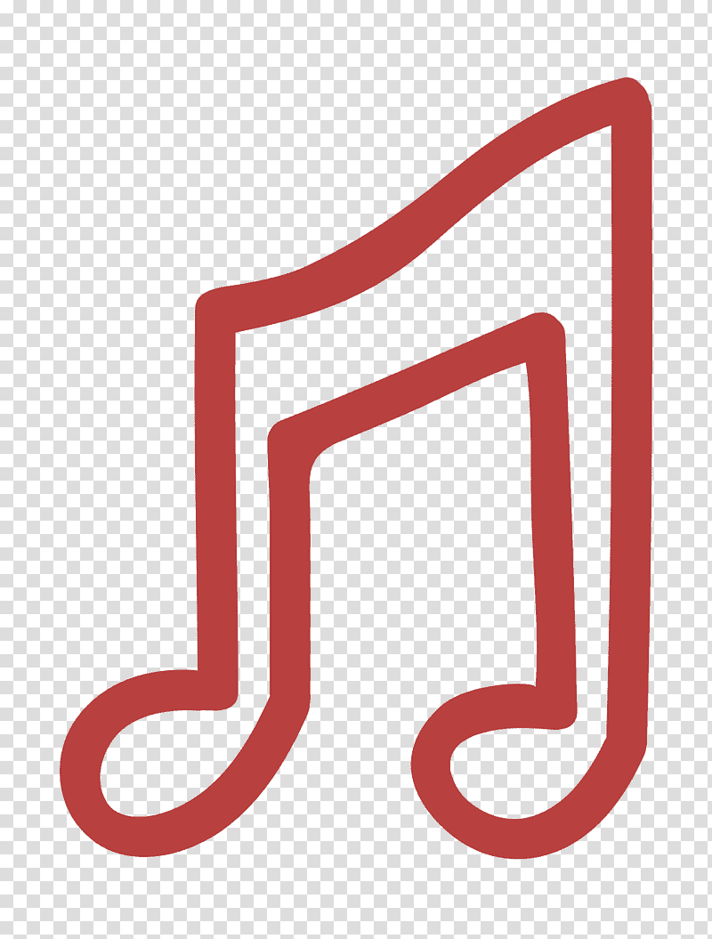 Note icon Musical note hand drawn outline icon music icon, Hand Drawn Icon, Drawing, Musical Notation, Clef, Text, Treble Clef transparent background PNG clipart