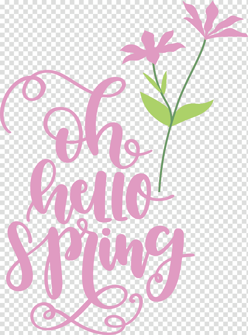 Hello Spring Oh Hello Spring Spring, Spring
, Calligraphy, Text, Logo, Watercolor Painting, Conceptual Art transparent background PNG clipart