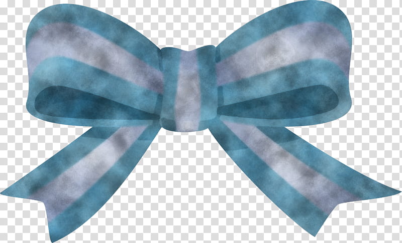 Decoration Ribbon Cute Ribbon, Blue, Turquoise, Aqua, Bow Tie, Teal, Azure, Hair Accessory transparent background PNG clipart