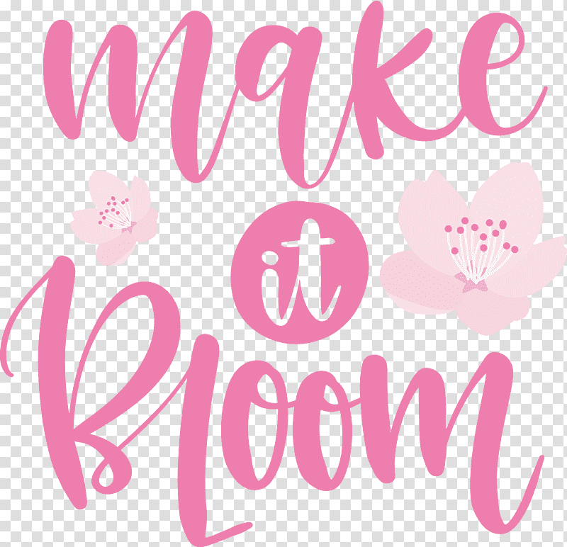 Make It Bloom Bloom Spring, Spring
, Logo, Lilac M, Petal, Flower transparent background PNG clipart